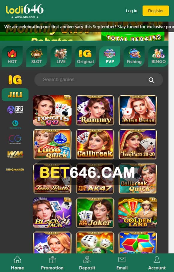Bet646 online roulette