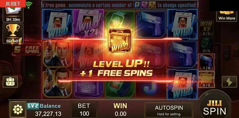 Agent Ace Slot Machine Free Spins Bonus